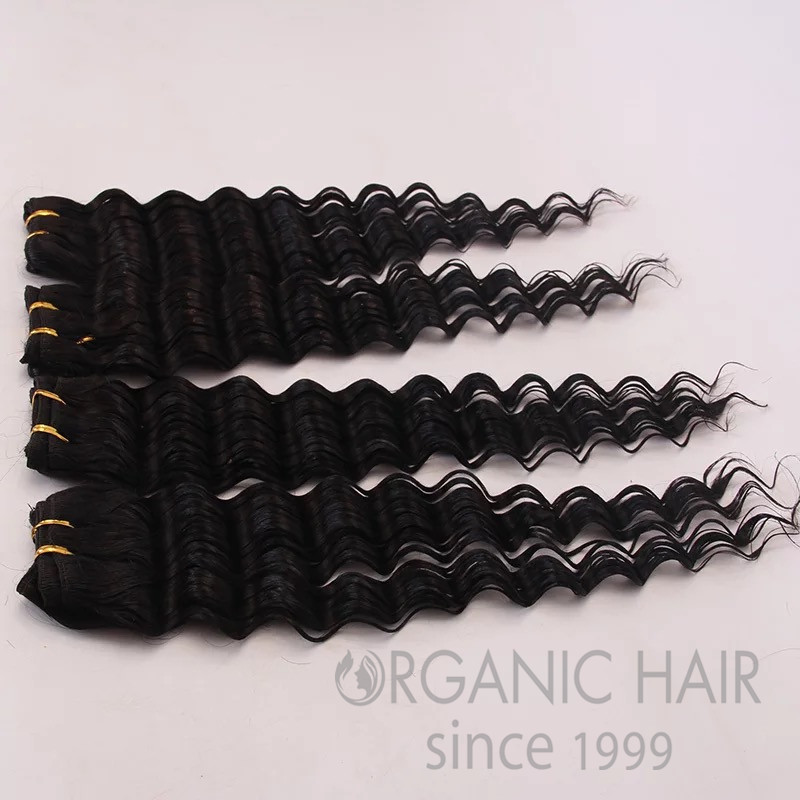 Best curly natural human hair weave